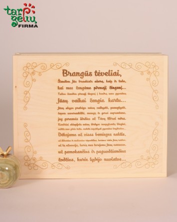 Padėka-dovana tėvams | Dovanos | Vestuvės