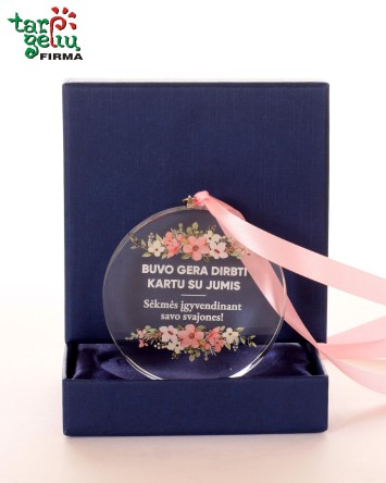Medalis moteriai "Buvo gera dirbti kartu" | Dovanos 