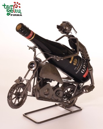 Laikiklis buteliui "Motociklininkas" | Dovanos