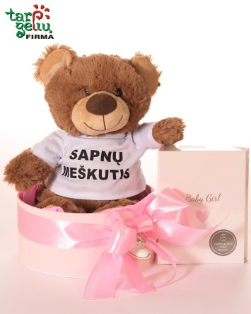 Rinkinys "Sapnų meškiukas ir fotoalbumas" | Dovanos