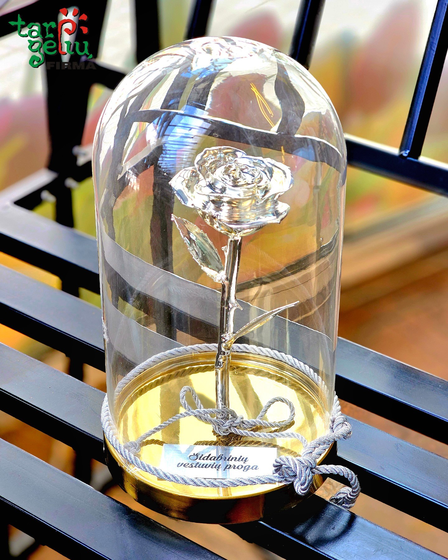 Golden rose in a flask | Love gifts | Gifts