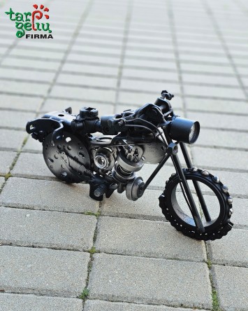 Rankų darbo suvenyrinis motociklas | Dovanos vyrams