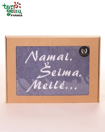 Rankšluostis "Namai. Šeima. Meilė" | Meilės dovanos