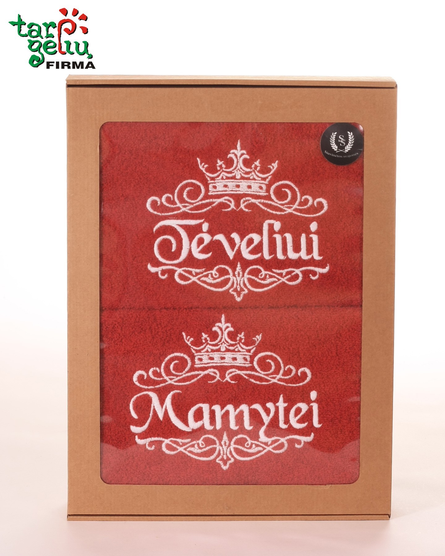 Rankšluosčių komplektas "Mamytei ir tėveliui" | Dovanos